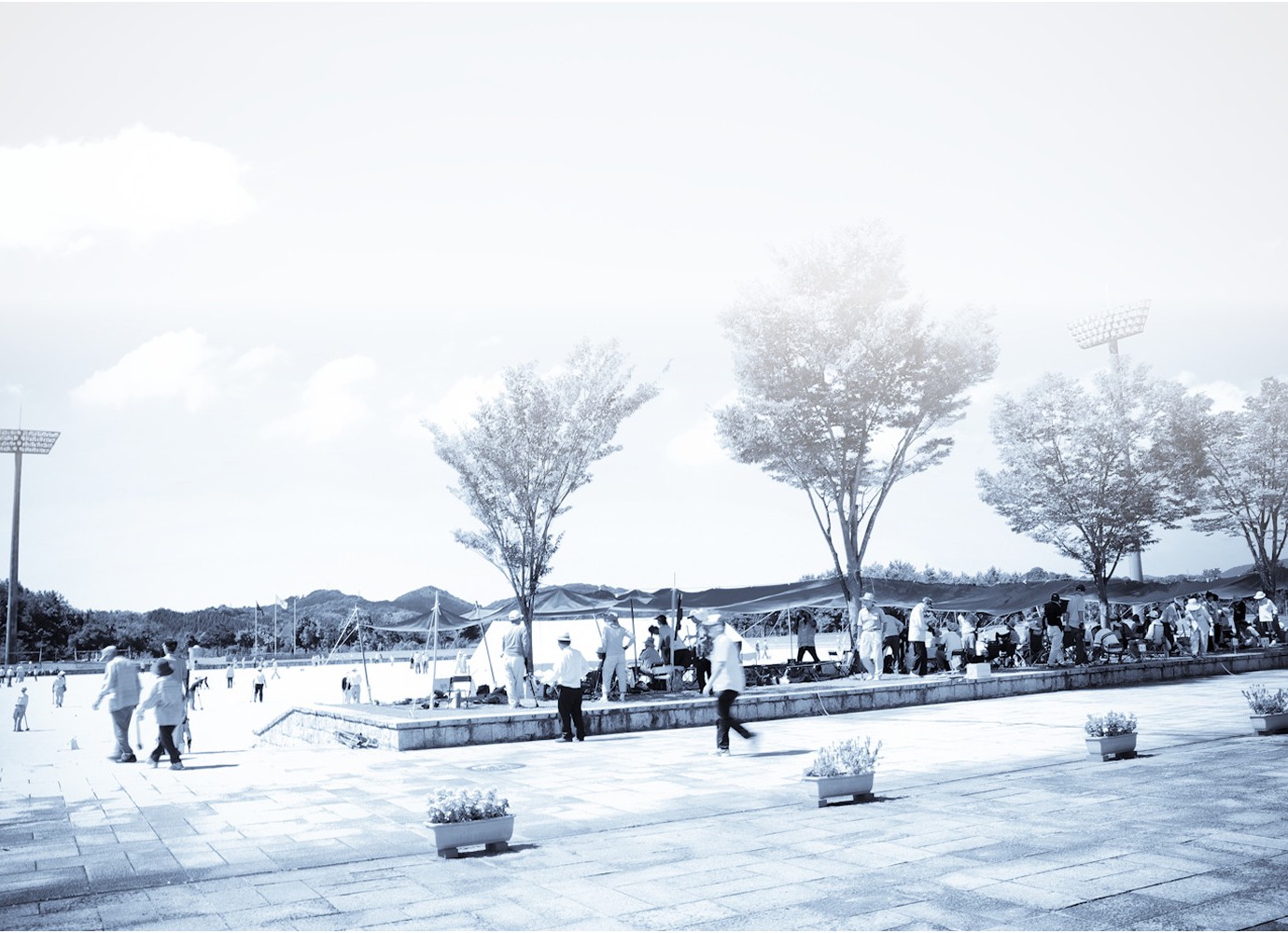 グランドゴルフ大会の模様 私の母親が出場！なんか、2位になったらしい。。。